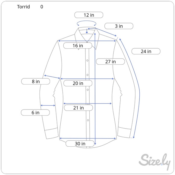 Torrid Chiffon Black White Dot Blouse Size 0 - Picture 6 of 8